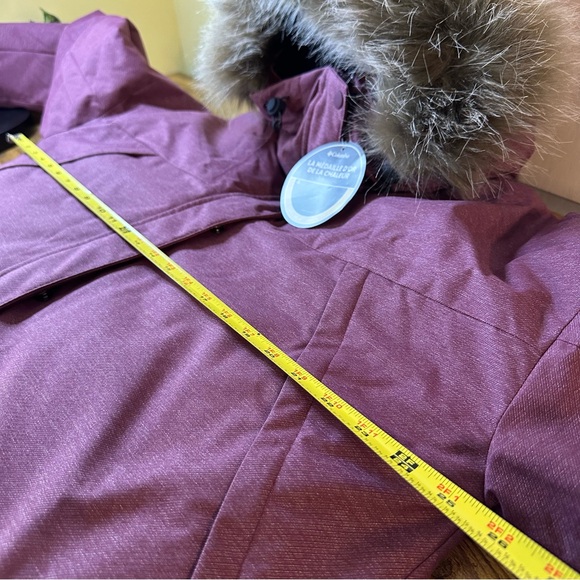 Columbia Womenās Mount Si Down Parka Size XL NWT NEW WITH TAGS Gold Omniheat - Picture 7 of 10